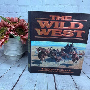 vintage time warner company the wild west book 1993 western history